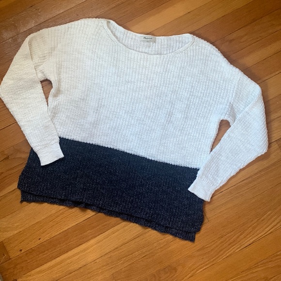 Madewell Cotton Sweater NWOT - Picture 1 of 10